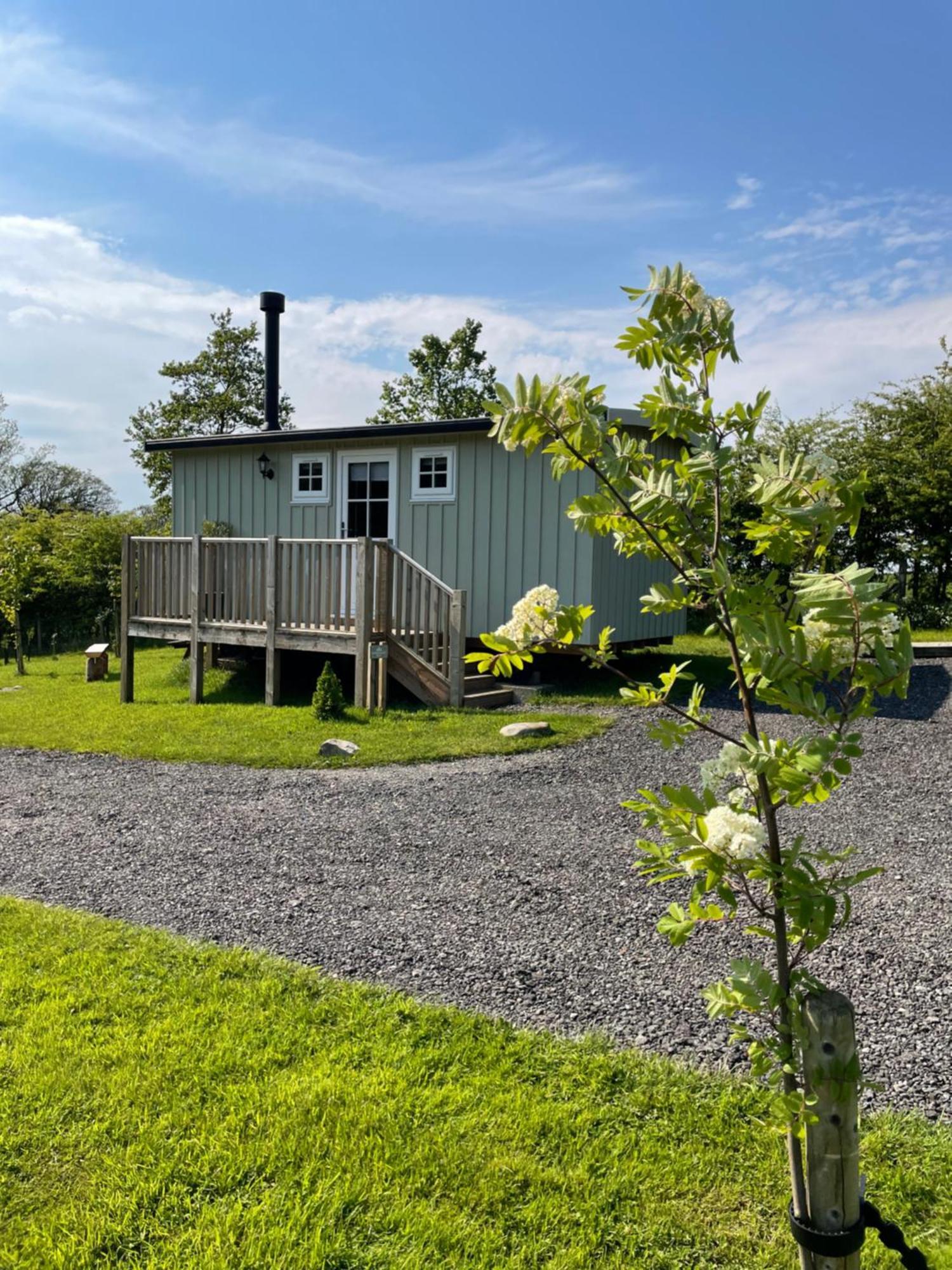 Rosemary Shepherds Hut, Clay Bank Huts Ingleby Greenhow Exteriér fotografie